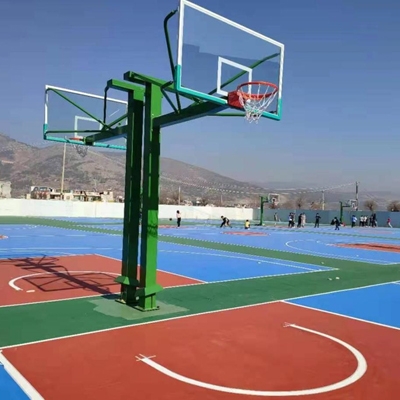 北京硅PU篮球场